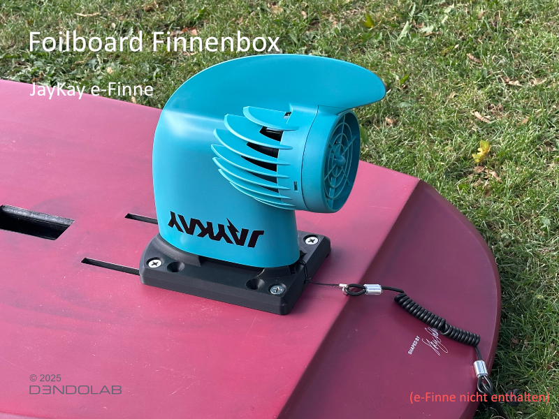 Foilboard Finnenbox JayKay eFinne 2.0